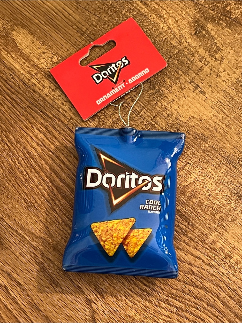 Cool Ranch Ornament in Blue - Holiday Snack Bag Decoration